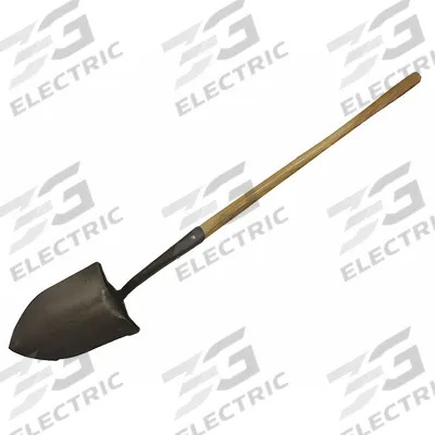 COUNCIL TOOL Fire Shovel: Shovel, Shovel, Wood, 4.1 lb Head Wt - Shovels