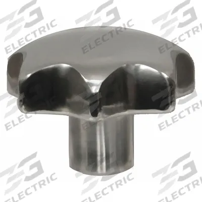 APPROVED VENDOR Hand Knob: 7 Point, Stainless Steel, 1/4"-20 Thread, 14 mm Thread Lg - Corrosion-Resistant 7-Arm Knobs with Threaded Hole