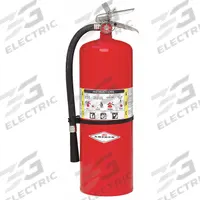 AMEREX Fire Extinguisher: 20 lb Extinguisher Capacity, 10A:120B:C, Monoammonium Phosphate, 423. Key specifications — Brand: AMEREX.
