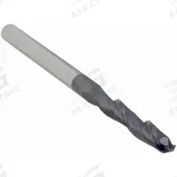 APPROVED VENDOR Ball End Mill: Carbide, AlTiN Coated, 2 Flute, 1/4" Mill Dia, 1-1/2" LOC, 6" OAL (MPN 227-001029)