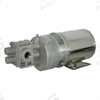 PULSAFEEDER Rotary Gear Pump Head: Magnetic Drive, 316 Stainless Steel, 1-1/2" Flange, Metal Alloy (MPN GM12UCEKLR). Key specifications — Brand: PULSAFEEDER; Includes Relief Valve: No; Ports: 1-1/2" Flange.