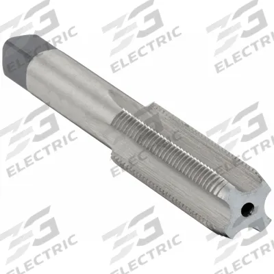 OSG Straight Flute Tap: 7/16"-20 UNF, H3 / 2B-3B, 4 Flute, Plug Chamfer, Cobalt (MPN 1739700) - Hand Taps for Mold & Tool Steels