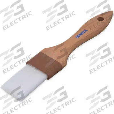 SPARTA Pastry Brush: Nylon Bristle, 1 1/2 in Bristle Wd, 8 1/4 in Overall Lg, Flat - Pastry Brushes