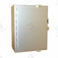 HAMMOND Electrical Enclosure: Stainless Steel, 16 in x 12 in x 8 in, NEMA 12/13/3R/4/4X, w/Panel (MPN 1418N4SSB8). Key specifications — Brand: HAMMOND; Closure Method: Clamps; Enclosure Material: Stainless Steel; Knockouts: Not Included; Includes Inner Panel: with Inner Panel Included.