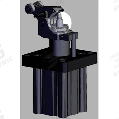SMC Shock Absorber: RS2H-R80, Fits 80 mm Bore Dia, Metric - Pneumatic Actuator Shock Absorbers
