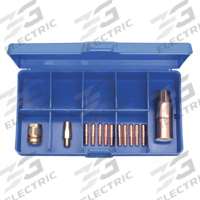 MILLER ELECTRIC Consumable Kit: For M-25 Series, 0.035 in Max Wire Dia - Consumables Kits for Miller MIG Guns