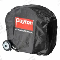 DAYTON Fan Cover: Fan Cover, Mobile Fan, Fits 24 in Fan Dia. (MPN 856P49). Key specifications — For Use With: Mobile Fan; Manufacturer Part Number: 856P49; Brand: DAYTON; Color: Black.