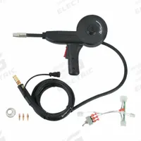 LINCOLN ELECTRIC Spool Gun: Magnum Pro 100SG, 130 A Max Amperage, 0.035 in, 10 ft Cable Lg (MPN K4360-1). Key specifications — For Gas Type: Ar (Argon); MIG Gun Model: K4360-1; For Rear Connection Type: 8-Pin.