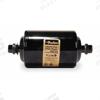 PARKER Liquid Line Filter Dryer: Steel, For 13.3 ton System, Molecular Sieve, 6.3 in Lg (MPN 165S). Key specifications — Manufacturer Part Number: 165S; Brand: PARKER; Compatible Refrigerant Group: HFC.