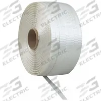 APPROVED VENDOR Plastic Strapping: 350 lb Break Strength, 7,800 ft Overall Lg, White, 4 in Core Dia (MPN 40TP73). Key specifications — Brand: APPROVED VENDOR; AAR Approved: No; Color: White.