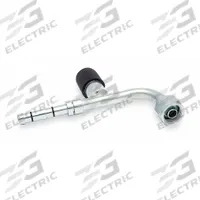 AEROQUIP O-Ring Hose Fitting: 90° O-Ring Fitting, 8 Dash Size, 0.41 in Hose Inside Dia., R134 (MPN FJ3013-03-0808S). Key specifications — Refrigerant Type: R134; Brand: AEROQUIP; Product Type: 90° O-Ring Fitting.
