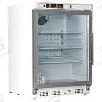 Controlled Room Temperature Cabinet: 115 V, 20°C to 25°C, 23 3/4 in Overall Wd, 25 1/2 in Overall Dp (MPN CRT-ABT-HC-UCBI-0404G-LH). Key specifications — Brand: AMERICAN BIOTECH SUPPLY; Voltage: 115 V; Includes: (3) Shelves; Door Hinge: Left Hinge.