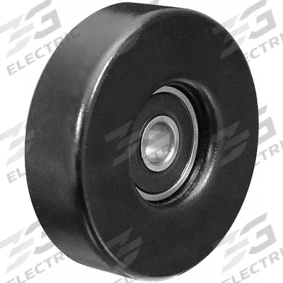 DAYCO Idler Pulley: Idler Pulley, 89156, Serpentine, Flat, Flangeless Flange - Flat Idler Pulleys for Vehicles