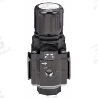 SPEEDAIRE Compressed Air Regulator: Aluminum, 3/8 in NPT, 140 cfm, 5 psi to 150 psi, Nonrising (MPN 4ZM17). Key specifications — attr111664: No; attr111400: Compact; attr111627: SPEEDAIRE.