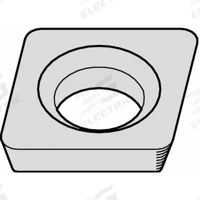 WIDIA Diamond Turning Insert: CDHB1206X0 - Diamond Indexable Turning Inserts