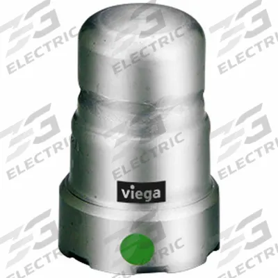 VIEGA MEGAPRESS Crimp Fitting Cap: 1 1/4 in Pipe Size, Press-fit, EPDM - Stainless Steel Press Fittings