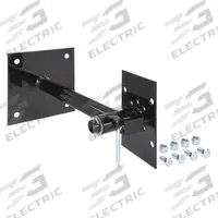 COXREELS Mounting Bracket: Steel, For SM Reel Series, Black, 4 Mount Holes (MPN SMK-202). Key specifications — Color: Black; Overall Dimensions: 13-3/4 in D x 7 in W x 7 in H; For Reel Series: SM; Bracket Material: Steel; Number of Mount Holes: 4; Brand: COXREELS.