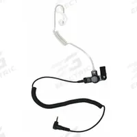 EARPHONE CONNECTION Listen-Only Earpiece: Fits Universal, Earbud, Clear, 2.5 mm Jack (MPN EP1069SC). Key specifications — Connector Type: 2.5 mm Jack; Compatible Radio Series: Universal; Push To Talk: No; Manufacturer Part Number: EP1069SC; Brand: EARPHONE CONNECTION.