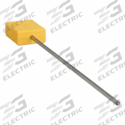 Dayton Thermocouple Probe: -325°F to 2,280°F /-200°C to 1,250°C, Type K, Rounded Tip - Thermocouples for Gas Applications