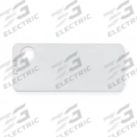 Marker Plate: Rectangle, 3/4 in x 1 3/4 in, 316 Stainless Steel, 0.01 in Thick, 1 Holes (MPN MT172-C316). Key specifications — Material: 316 Stainless Steel; Brand: PANDUIT; Size: 3/4 in x 1-3/4 in.