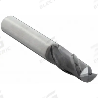 OSG Square End Mill: Carbide, WXL Coated, 2 Flute, 12 mm Mill Dia, 24 mm LOC - Carbide Square End Mills for Hardened Materials