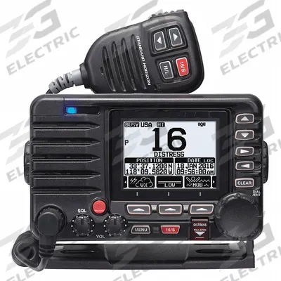 STANDARD HORIZON Vehicle-Mounted Two-Way Radio: VHF, Analog and Digital, DSC, 25 W - Vehicle-Mounted Marine Radios