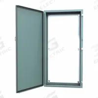 HAMMOND Electrical Enclosure: Steel, 48 in x 24 in x 8 in, NEMA 12/13, w/Panel, Solid Cover, Hinged (MPN 1418Q8). Key specifications — Brand: HAMMOND; Closure Method: Clamps; Knockouts: Not Included.