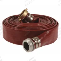 Water Discharge Hose: 2 in Hose Inside Dia., 50 ft Hose Lg, 150 psi, Red, 2 in x 2 in Fitting Size (MPN 45DU08). Key specifications — Brand: APPROVED VENDOR; Temp. Range: 5° to 150°F; Hose Color: Red.