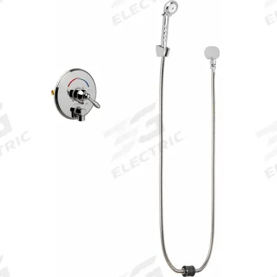 CHICAGO FAUCETS Shower Faucet: SH-TP, 2.5 gpm Handheld Showerhead Flow Rate, Plastic - Shower Faucets with Hand-Held Showerheads
