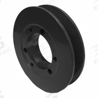 APPROVED VENDOR V-Belt Sheave: 1B40SH, 1 Groove, 4.35 in OD, Bushed Bore, SH, Quick Detachable. Key specifications — Pulley Industry Number: 1B40SH.