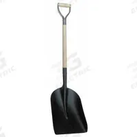 WESTWARD Eastern Scoop: Steel, #2 Blade Size, 11 in Blade Wd, 15 in Blade Lg, 16 ga Gauge, Wood (MPN 4LVR7). Key specifications — attr979006: Steel; attr979016: Scoop Shovel; attr987921: #2; attr979009: WESTWARD; attr979010: Natural.