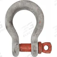 CROSBY Wide Body Shackle: Wide Body Shackle, 14,000 lb Working Load Limit, 1 1/4 in Wd Between Eyes (MPN 1021655). Key specifications — attr994386: Silver; attr994364: CROSBY.