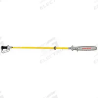 GREENLEE Hydraulic Chain Saw: 75 in Lg, 13 in, 2,000 psi, 8 gpm Max, Fiberglass Handle (MPN 38568). Key specifications — Return Port: 3/4 in - 16 SAE O-Ring; Product Type: Long Reach Chain Saw; Handle Material: Fiberglass; Pressure Port: 9/16 in - 18 SAE O-Ring; Brand: GREENLEE.