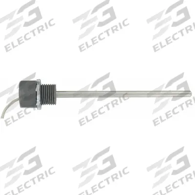 Dwyer Immersion Temperature Probe: -32°F to 240°F /-35.5°C to 115.5°C, ±0.5°F - Threaded RTDs with Lead Wires