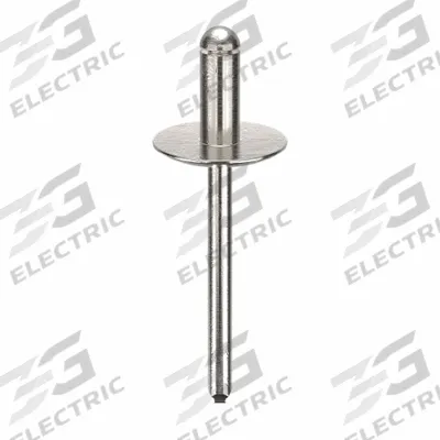 POP AVDEL Blind Rivet,1.75 in L,0.183 in dia,PK250: Inch, 1 3/4 in Overall Lg, 27/64 in Body Lg - Large Flange Blind Rivets