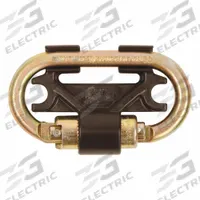 3M DBI-SALA Harness Quick Connector: 420 lb Capacity, 4 1/4 in Overall Lg (MPN 3100087). Key specifications — attr564857: 3M DBI-SALA; attr651695: Nano-Lok(TM); attr655781: Nano-Lok Twin Leg Self-Retracting Lanyards; attr798263: Twin-Leg Connector.
