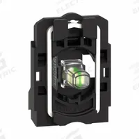 SCHNEIDER ELECTRIC Lamp Module: 22 mm Size, White, LED, 120 V AC Rating, No Transformer (MPN ZB5AVG1). Key specifications — Compatible Operator: Selector Switch; Compatible with Series: XB5; Terminal Connection Type: Screw Clamp Terminals; Brand: SCHNEIDER; Manufacturer Part Number: ZB5AVG1; Includes Bulb: Bulb Included.