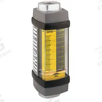 HEDLAND Mechanical Flowmeter: Petroleum Fluid Meter, Scale, Variable Area, Inline, Universal, NPTF (MPN H801A-100). Key specifications — Display Type: Scale; O-Ring Material: Viton; Includes Flow Rate Adjustment Knob: No; Includes Pressure Guage: No; Mounting Orientation: Universal; Unit Of Measure: Liters; Brand: HEDLAND; Accuracy: +/-2%.