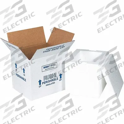 PARTNERS BRAND Insulated Shipping Kit,8 x 6 x 7",PK8: 8 in x 6 in x 7 in, 32 ECT, 32ECT - Variation Shipping Kits