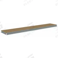 TENNSCO Shelf: 60 in x 15 in, 750 lb Load Capacity, Particleboard, Gray, Shelf (MPN ZBES-6015D). Key specifications — Decking Material: Particleboard; Includes: (4) Beams; Decking Finish: Unfinished; Shelf Configuration: Single Straight; Color: Gray; Frame Material: Steel; Brand: TENNSCO; Frame Finish: Zinc Plated.