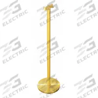 GLARO Umbrella Bag Holder: 6 in Overall Wd, 43 in Overall Ht, Satin Brass, Freestanding, Two-sided (MPN FVB11BE). Key specifications — Brand: GLARO; Finish: Satin Brass; Holder Style: Two-Sided Capacity.