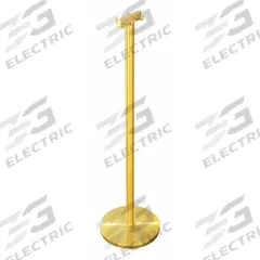 GLARO Umbrella Bag Holder: 6 in Overall Wd, 43 in Overall Ht, Satin Brass, Freestanding, Two-sided (MPN FVB11BE). Key specifications — Brand: GLARO; Finish: Satin Brass; Holder Style: Two-Sided Capacity.