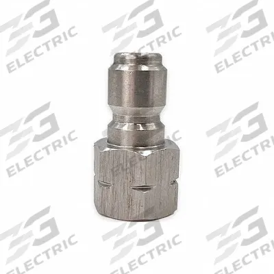 AR NORTH AMERICA Quick-Connect Plug: 3/8" (F) NPT, 3/8" (M) NPT (MPN AL-PLUG3/8BSS) - Pipe, Hose, Tube and Fittings