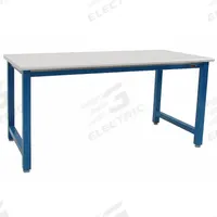 BENCHPRO Workbench: Fixed Ht, Butcher Block, 96 in x 30 in, 6,600 lb Overall Load Capacity, Blue (MPN KW3096). Key specifications — Brand: BENCHPRO.