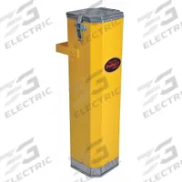 DRYROD Electrode Oven: Portable, with Handles, 100 to 240V AC/DC, 10 lb Storage Capacity, Yellow (MPN 1205500). Key specifications — Color: Yellow; Brand: DRYROD; Manufacturer Part Number: 1205500; Input Voltage (Nominal): 120V.