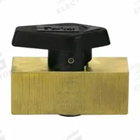 PARKER Rotary Plug valve: For Chemicals/Gas/Oil Media, 2-Way, 1/4 in Pipe Size, FNPT x FNPT, Brass (MPN 4F-PR4-BNT-B). Key specifications — Brand: PARKER.