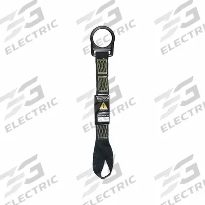 FALLTECH D-Ring Extender: Arc Flash Rated Harnesses, 18 in, 425 lb Wt Capacity - D-Ring Extenders