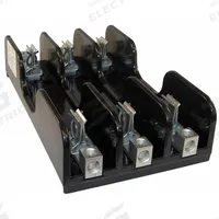 MERSEN Fuse Block: Open Block Design, 3 Pole, 600 V AC, Box Lug, Non-Indicating (MPN 61038R). Key specifications — Brand: MERSEN.