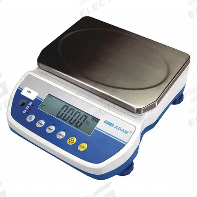 ADAM EQUIPMENT Industrial Bench Scale: 7 1/8 in x 9 5/8 in - Compact Bench Scales