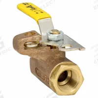 APOLLO Manual Two-Way Ball Valve: 1/2 in, Bronze, Straight, FNPT x FNPT, 600 psi Max. Pressure (CWP) (MPN 75-103-41). Key specifications — Brand: APOLLO; Handle: Locking Lever.